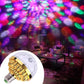 🎅Ideia para presente de Natal com 50% DE DESCONTO -🎁Luz de bola de discoteca giratória colorida💥