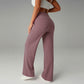 💃 Pantalon Droit Femme – Coupe Ample, Tissu Souple & Élégance Quotidienne ✨