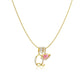 💖 ÚLTIMO DIA – 57% DE DESCONTO ✨ Colares com pingente de 3 camadas com iniciais de A a Z 🎀 | Personalizados e elegantes