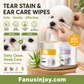 ✨️Surpresa: 50% de desconto! 🐈🐕É importante manter o teu amigo peludo limpo! Toalhitas de limpeza naturais à base de plantas para os olhos e ouvidos dos animais de estimação