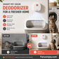 🔥50% de desconto por tempo limitado! 🌬️Diga adeus aos odores desagradáveis com este produto! Eliminador de odores para animais de estimação Smart Quiet