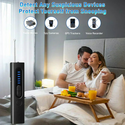 💞Mais de 50 mil unidades vendidas!🚗🏨 50% DE DESCONTO! Detetor anti-espionagem – 5 modos de deteção, 6 níveis de sensibilidade. Deteta câmaras ocultas, dispositivos de escuta e localizadores GPS. Fique seguro em hotéis, carros e provadores! 🌟💪