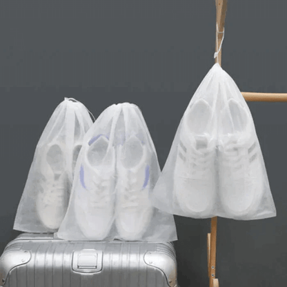 ✨Sacos reutilizáveis com cordão para guardar sapatos