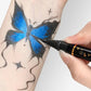 🎨Ideal para arte corporal única🔥Marcadores para tatuagens temporárias na pele