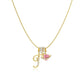 💖 ÚLTIMO DIA – 57% DE DESCONTO ✨ Colares com pingente de 3 camadas com iniciais de A a Z 🎀 | Personalizados e elegantes