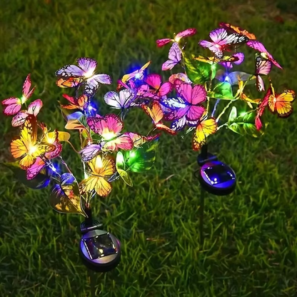 🔥Novidades 2026: 50% de desconto por tempo limitado!🔥🦋Ofertas imperdíveis - Luzes solares para exterior em forma de borboleta💐