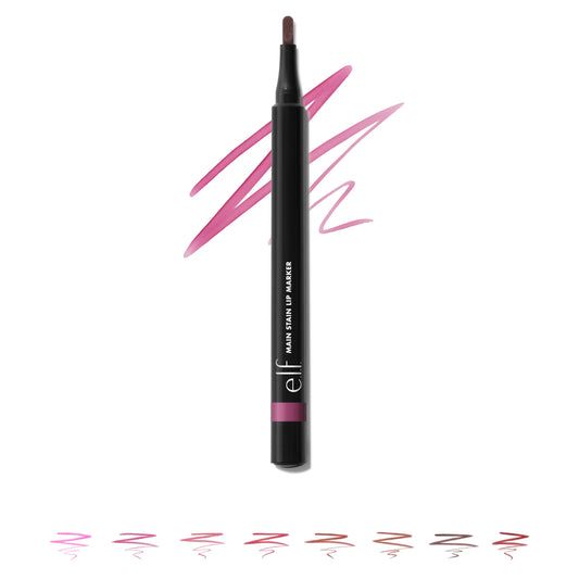 Marcador de contorno labial e.l.f Main Stain - Ferramenta de longa duração para uma definição precisa dos lábios (Acessório de maquilhagem para beleza e cuidados pessoais)
