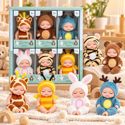 💕PROMOÇÃO ESPECIAL: 50% DE DESCONTO🧸Mini-bonecas Reborn: bonecas realistas e muito semelhantes a bebés👼🎁