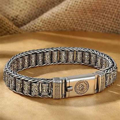 🔥 Desconto de Dia dos Namorados 50%🔥 Pulseira com roda de oração da sorte
