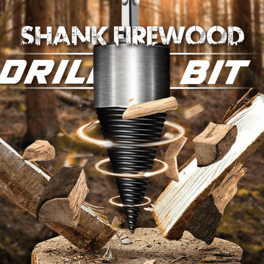 🪓 50% DE DESCONTO AGORA! 🔩 Racha-lenha para berbequim elétrico – Aço de alto teor de carbono, portátil e de corte rápido – Transforma o seu berbequim numa racha-lenha