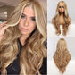 💘Especial Dia dos Namorados: 50% de desconto!💇Lindo cabelo comprido e encaracolado – natural, confortável e ajustável!