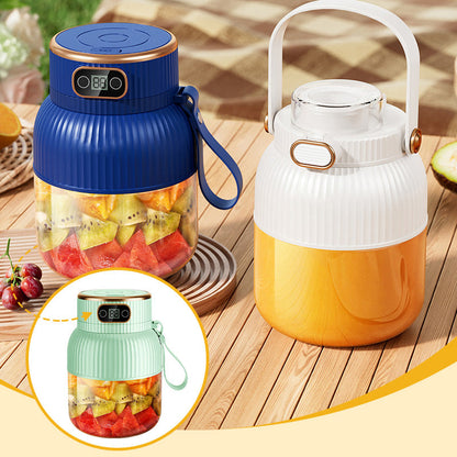 Liquidificador portátil recarregável para frutas e legumes