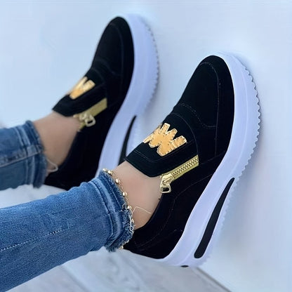 💎 Ténis ortopédicos com plataforma para mulher – Apoio triplo do arco, sola antiderrapante e conforto ao andar descalça 🥿👣