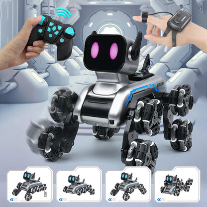 💥Ofertas em promoção🐶Robô acrobático inteligente de oito rodas🖤Escalada, transformação, deteção de gestos