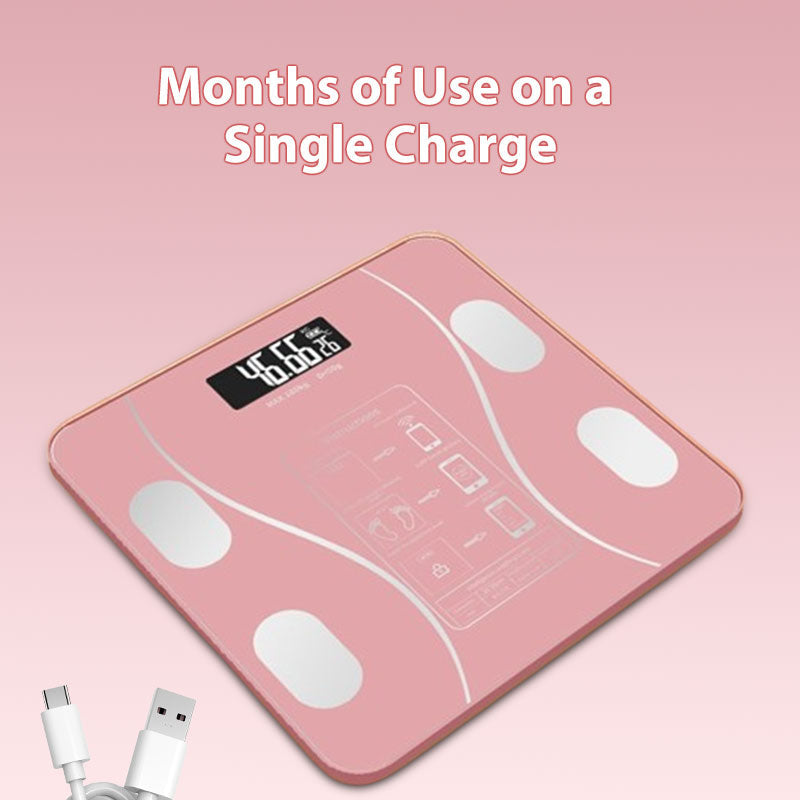 Balance Intelligente Numérique pour le Poids et la Masse Graisseuse
