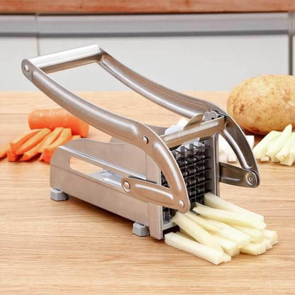 🎉 2026 Sale — Over 27,500 Sold! 🥔Stainless Steel Potato & Vegetable Slicer | Strong Suction Base, One-Hand Operation ✨