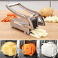 🎉 2026 Sale — Over 27,500 Sold! 🥔Stainless Steel Potato & Vegetable Slicer | Strong Suction Base, One-Hand Operation ✨