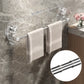 🛁✨ Suporte de toalha retrátil com ventosa, leve e luxuoso, sem necessidade de furos.