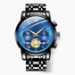 Relógio de Pulso Mecânico de Edição Prestige com 6 Ponteiros ✨⌚️