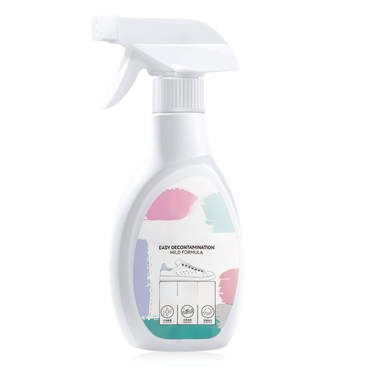 Spray nettoyant rapide et portable pour chaussures blanches