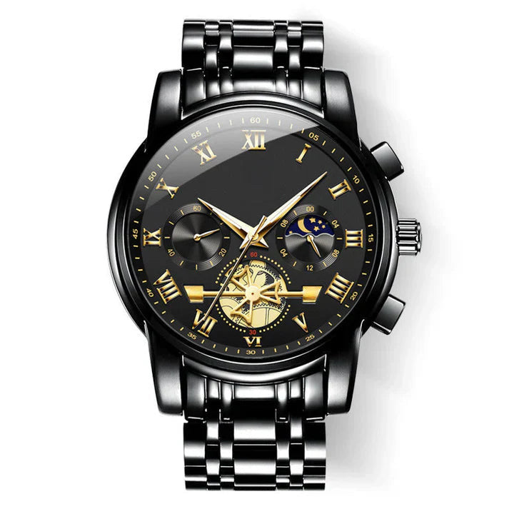 💎Montre Homme Luxe Dodécagone Quartz Nouvelle Multifonction