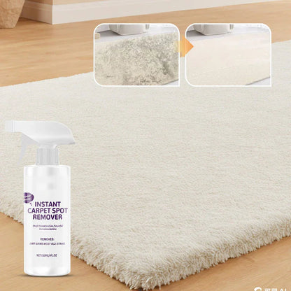 50% DE DESCONTO! Potente removedor de manchas para alcatifas – Sem vapores agressivos, hipoalergénico. Fórmula de secagem rápida. Pulverize, espere, limpe – e pronto. Deixa a alcatifa como nova. 🏡💚