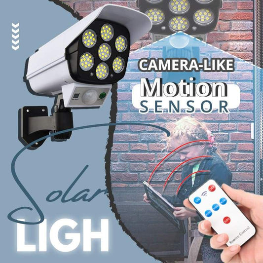 ⏳Oferta especial por tempo limitado⏰Luz solar com sensor de movimento semelhante a uma câmara