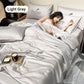 ⏰Last Day Sale 50% OFF🥰 ✨Summer Simple Ice Silk Quilt❄️ Ultra Cool Anti-Sweat Thin Quilt, Machine Washable Bedding