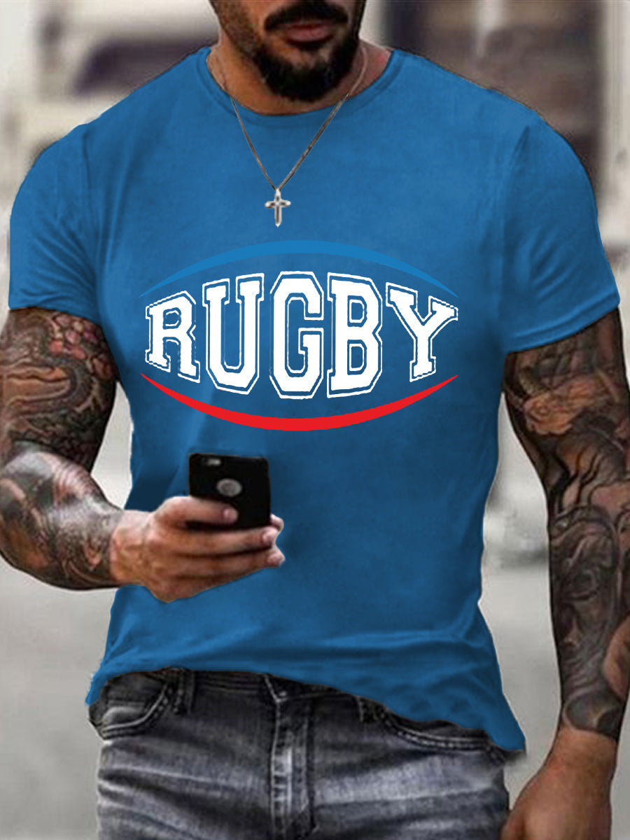 Tee-shirt décontracté Rugby Lovers Homme