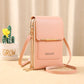 🎁Bolsa Messenger para telemóvel com ecrã tátil feminina🤩