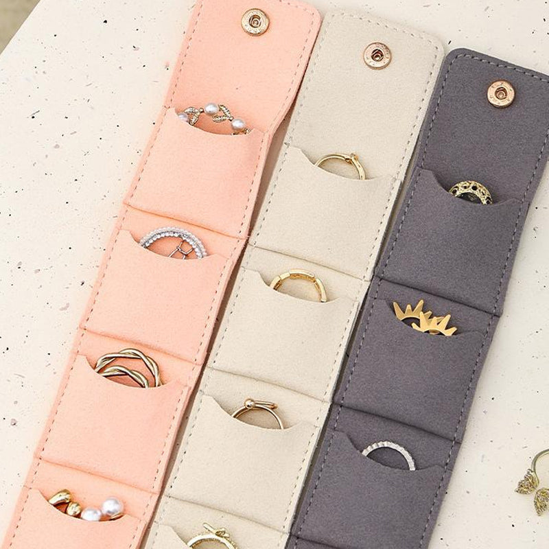 💍✨ Sac à Bijoux Portable à Compartiments ✨ 🎁 -50 % pour une durée limitée ! Parfait pour voyager avec style 👜🌍