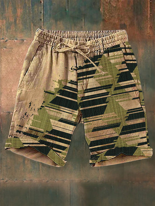 Shorts Décontractés Rétro Homme