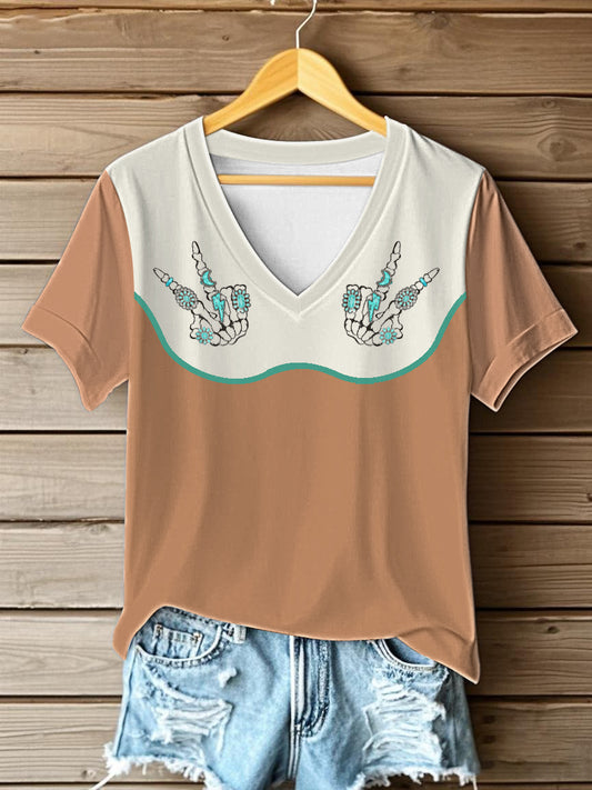 T-shirt imprimé West Femme