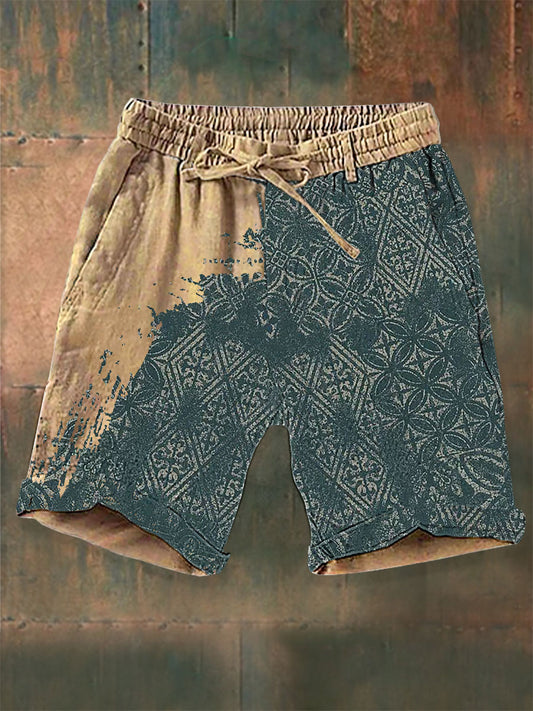 Shorts Décontractés Rétro Homme