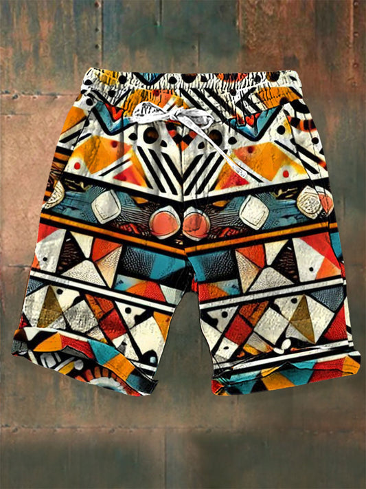 Shorts Décontractés Rétro Homme