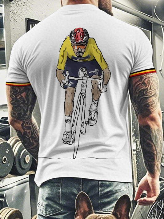 T-shirt à manches courtes Wout Van Vert Homme