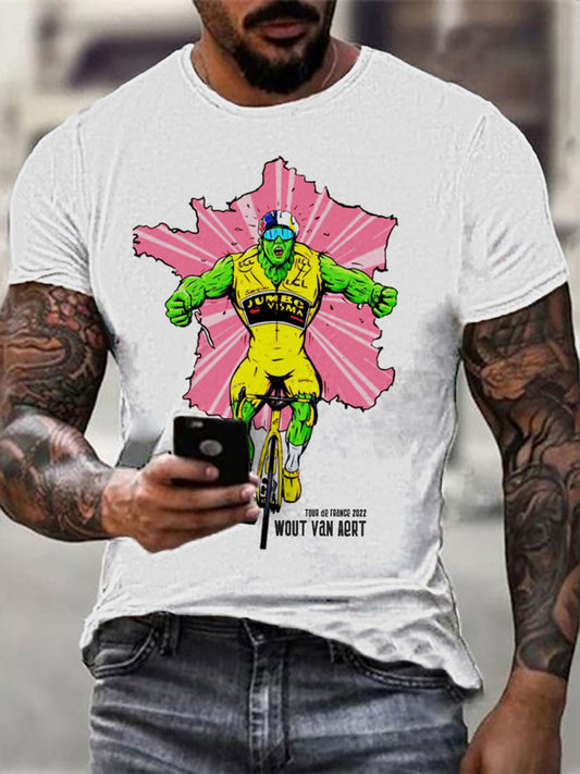 T-shirt à manches courtes Wout van Vert Homme