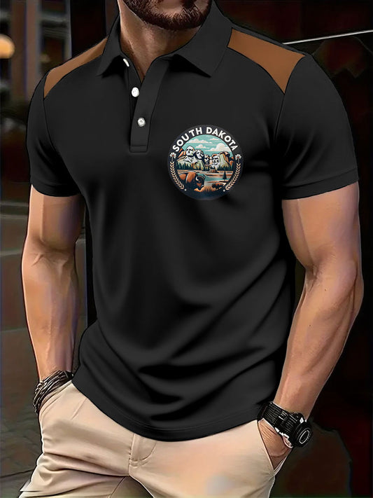 Hauts décontractés imprimés rétro Highland Cow Style Western pour hommes