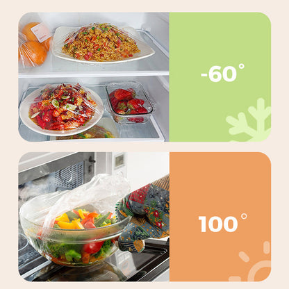 🔥 Film alimentaire transparent extensible et facile à couper