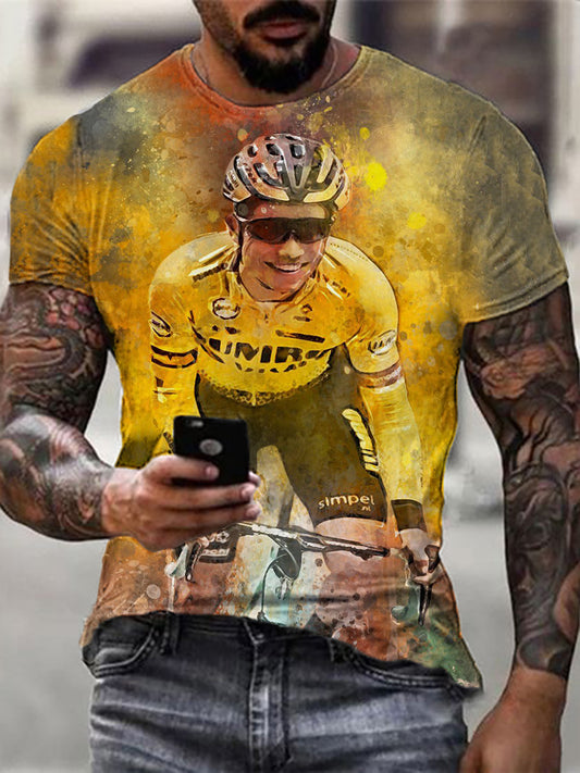 T-shirt à manches courtes Tour De France Wout Homme