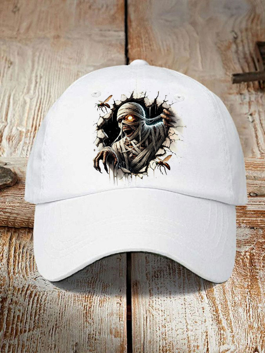 Chapeau de crâne de momie d'Halloween