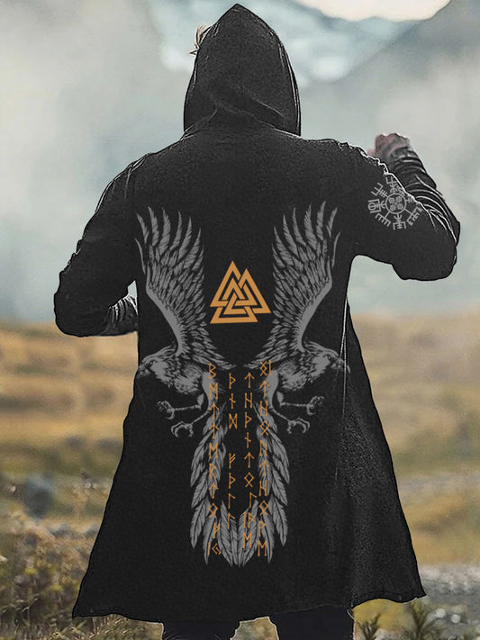 Cardigan à capuche Viking pour homme