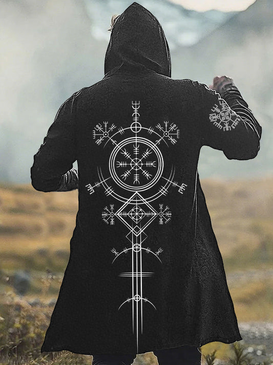 Cardigan à capuche Viking pour homme
