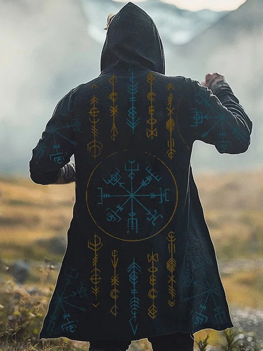 Cardigan à capuche Viking pour homme