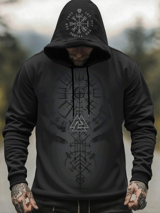Sweat à capuche Viking pour homme
