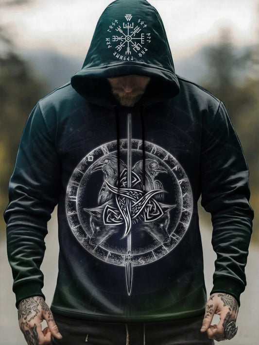 Sweat à capuche Viking pour homme