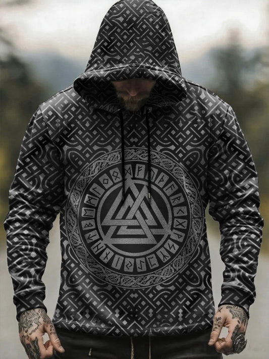 Sweat à capuche Viking pour homme
