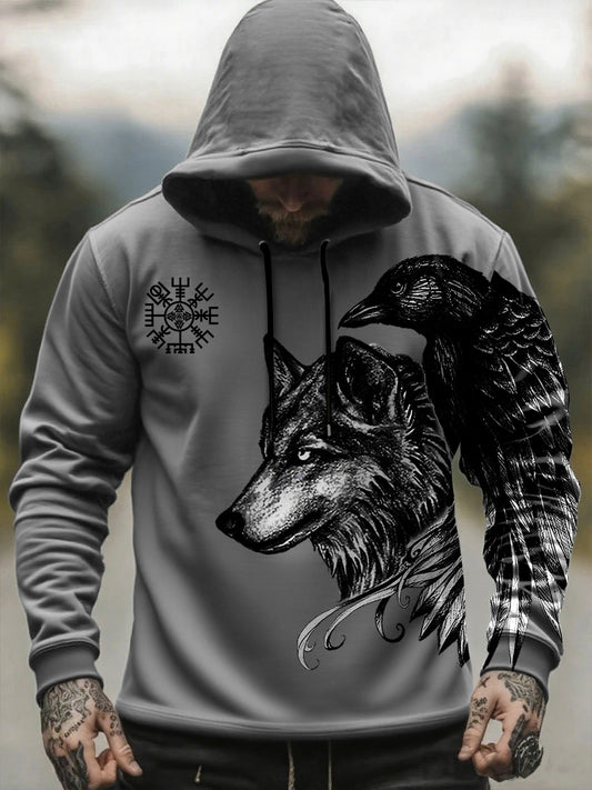 Sweat à capuche Viking pour homme