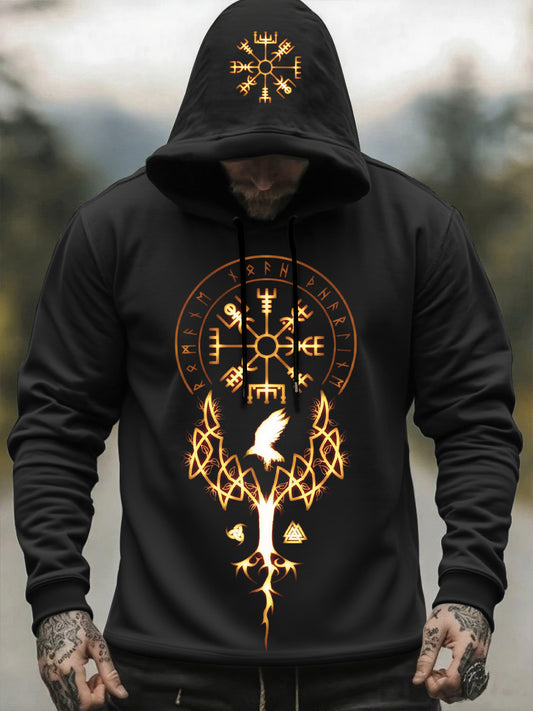 Sweat à capuche Viking pour homme