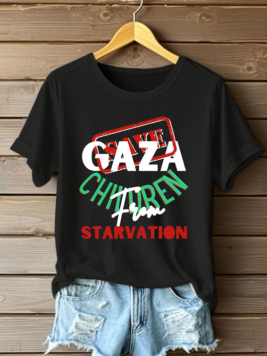 T-shirt imprimé Free Peace Femme